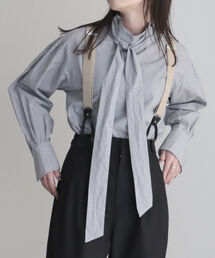 fredy emue | スタンドボウタイブラウス(シャツ/ブラウス)