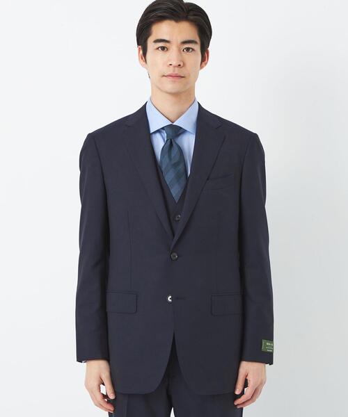 green label relaxing（グリーンレーベルリラクシング）の「＜REDA×green label relaxing＞トロ無地 2B RV スーツジャケット（スーツジャケット・メンズ・ブラック/ネイビー/ダークグレー/グレー・42/48/46/44/52/50）」の9枚目の写真