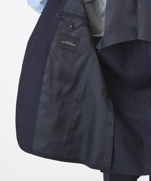 green label relaxing（グリーンレーベルリラクシング）の「＜REDA×green label relaxing＞トロ無地 2B RV スーツジャケット（スーツジャケット・メンズ・ブラック/ネイビー/ダークグレー/グレー・42/48/46/44/52/50）」の17枚目の写真