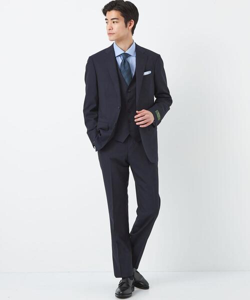 green label relaxing（グリーンレーベルリラクシング）の「＜REDA×green label relaxing＞トロ無地 2B RV スーツジャケット（スーツジャケット・メンズ・ブラック/ネイビー/ダークグレー/グレー・42/48/46/44/52/50）」の20枚目の写真