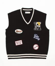 ＪＵＧＬＡＮＳ | SMILEY FACE　スマイルワッペンニットベスト(ベスト)