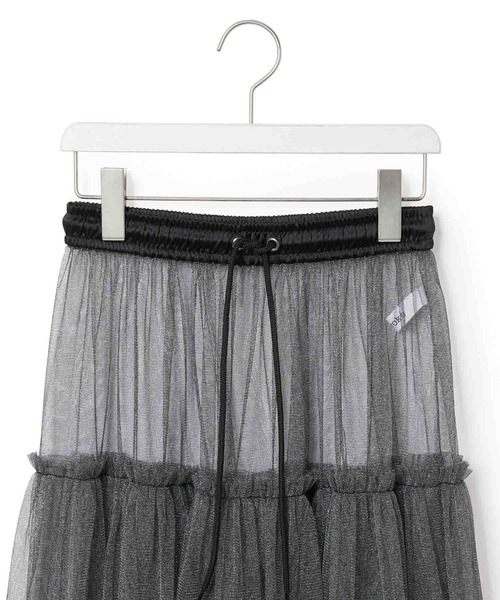 PROVOKE （プロヴォーク）の「【PROVOKE for ADAM ET ROPE'】innocent skirt（スカート・レディース・シルバー/ブラック・FREE）」の11枚目の写真