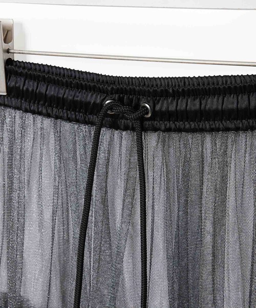 PROVOKE （プロヴォーク）の「【PROVOKE for ADAM ET ROPE'】innocent skirt（スカート・レディース・シルバー/ブラック・FREE）」の13枚目の写真