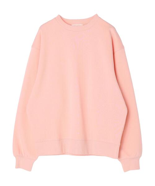 Green Parks(グリーンパークス)の「裏起毛オーバーサイズクループルオーバー(スウェット・レディース・パープル/ライトグレー/ピンク/アイボリー/ブラック・FREE)」の9枚目の写真