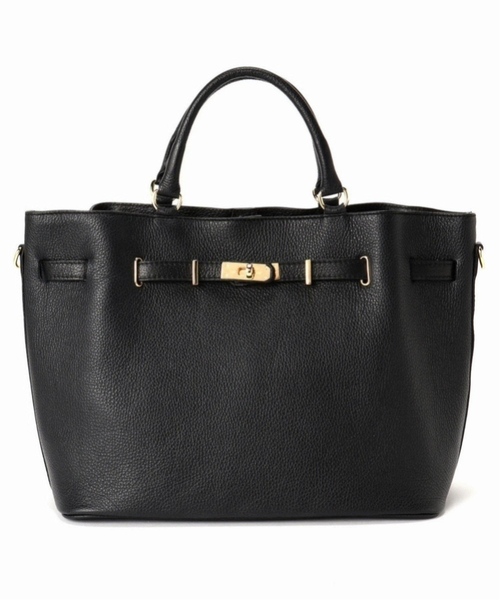 Noble（ノーブル）の「《追加10》【MILOS】金具付きトート（トートバッグ・レディース・ブラック/ベージュ・FREE）」の16枚目の写真