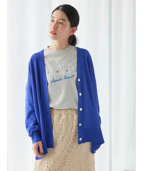 AMERICAN HOLIC（アメリカンホリック）の「刺繍ロゴカットプルオーバー（Tシャツ/カットソー・レディース・ライトグレー/オレンジ/オフホワイト・M/L）」の16枚目の写真