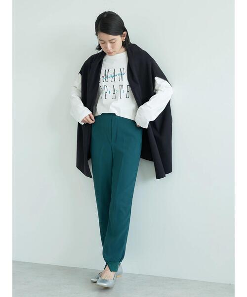 AMERICAN HOLIC（アメリカンホリック）の「刺繍ロゴカットプルオーバー（Tシャツ/カットソー・レディース・ライトグレー/オレンジ/オフホワイト・M/L）」の21枚目の写真