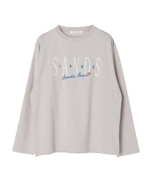 AMERICAN HOLIC（アメリカンホリック）の「刺繍ロゴカットプルオーバー（Tシャツ/カットソー・レディース・ライトグレー/オレンジ/オフホワイト・M/L）」の22枚目の写真