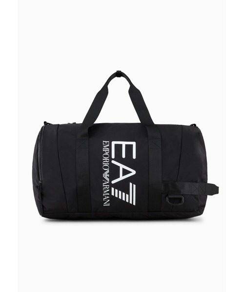 EMPORIO ARMANI EA7（エンポリオアルマーニイーエーセブン）の「【エンポリオ アルマーニ EA7】ダッフルバッグ サステナブルファブリック オーバーサイズロゴ（ボストンバッグ・メンズ・ブラック/ブラック×シルバー/ブラック×ピンク・FREE）」の11枚目の写真