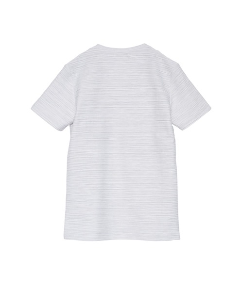 TORNADO MART(トルネードマート)の「ZERO by TORNADO MART∴ストームタック天竺ボーダー半袖カットソー(Tシャツ/カットソー・メンズ・ホワイト/ブルー/ブラック・M/L/LL)」の11枚目の写真