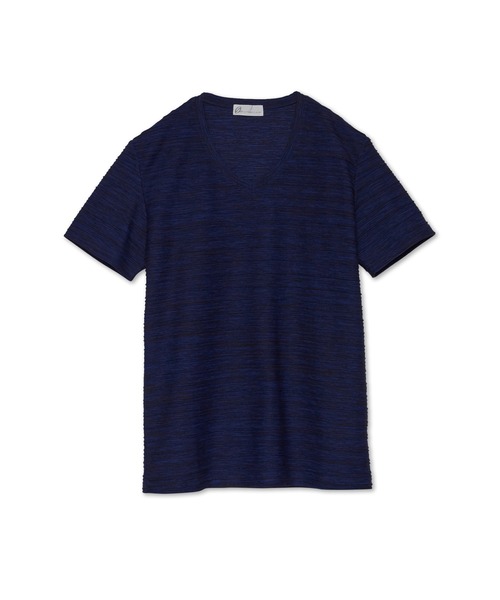 TORNADO MART(トルネードマート)の「ZERO by TORNADO MART∴ストームタック天竺ボーダー半袖カットソー(Tシャツ/カットソー・メンズ・ホワイト/ブルー/ブラック・M/L/LL)」の19枚目の写真