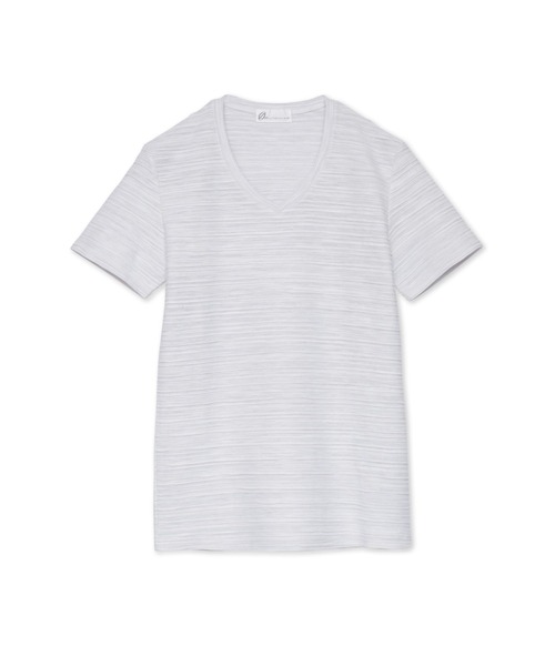 TORNADO MART(トルネードマート)の「ZERO by TORNADO MART∴ストームタック天竺ボーダー半袖カットソー(Tシャツ/カットソー・メンズ・ホワイト/ブルー/ブラック・M/L/LL)」の20枚目の写真