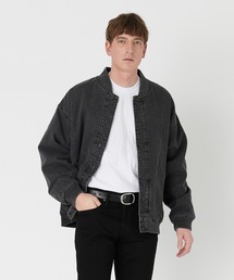 Levi's | リーバイス/Levi's バーシティージャケット ブラック WORN IN(デニムジャケット)