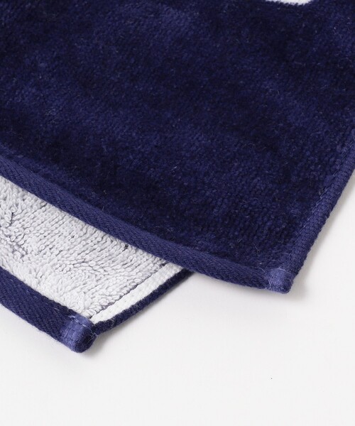 BEAMS BOY(ビームスボーイ)の「LACOSTE / タオルハンカチ(ハンカチ/ハンドタオル・レディース・ホワイト/ネイビー・ONE SIZE)」の6枚目の写真