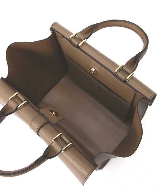 N.（N. Natural Beauty Basic）（エヌエヌナチュラルビューティーベーシック）の「ひねり金具ベルトデザイントートバッグ（トートバッグ・レディース・ブラック/ベージュ・ﾌﾘ-）」の19枚目の写真