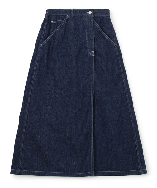 DANTON（ダントン）の「WOMEN'S DENIM WIDE SKIRT（デニムスカート・レディース・インディゴブルー・38/36）」の13枚目の写真