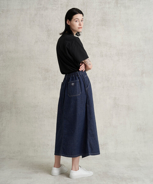 DANTON（ダントン）の「WOMEN'S DENIM WIDE SKIRT（デニムスカート・レディース・インディゴブルー・38/36）」の9枚目の写真