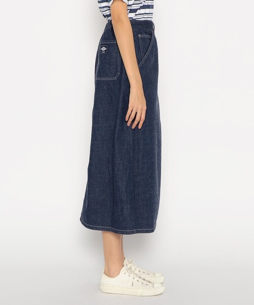 DANTON（ダントン）の「WOMEN'S DENIM WIDE SKIRT（デニムスカート・レディース・インディゴブルー・38/36）」の3枚目の写真
