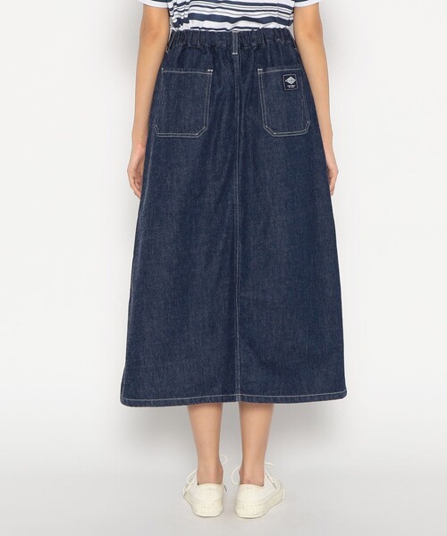 DANTON（ダントン）の「WOMEN'S DENIM WIDE SKIRT（デニムスカート・レディース・インディゴブルー・38/36）」の6枚目の写真