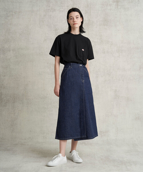 DANTON（ダントン）の「WOMEN'S DENIM WIDE SKIRT（デニムスカート・レディース・インディゴブルー・38/36）」の11枚目の写真