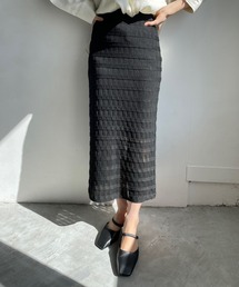 LOWRYS FARM | シアーラメタイトスカート　193766(スカート)