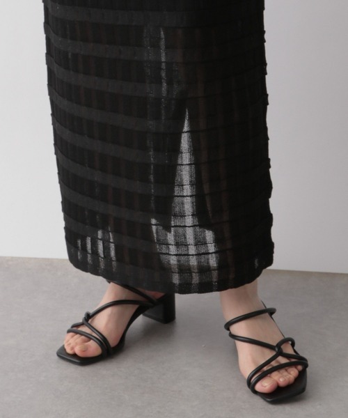 LOWRYS FARM（ローリーズファーム）の「シアーラメタイトスカート