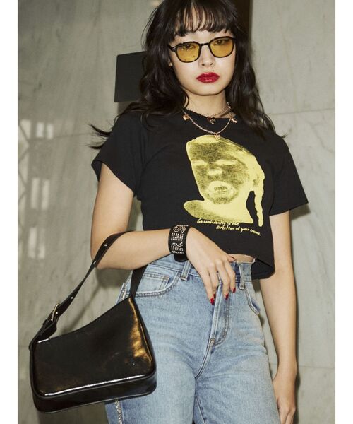 jouetie（ジュエティ）の「パイピングアシメワンハンドルBAG（ハンドバッグ・レディース・ブラック/シルバー/ブルー・FREE）」の5枚目の写真