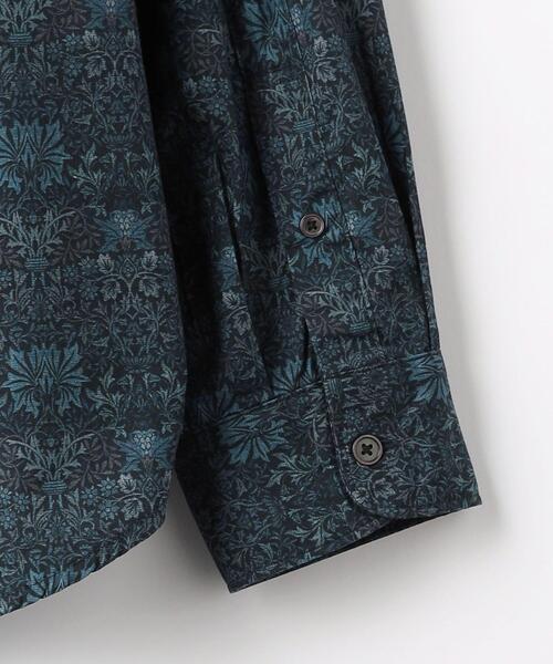green label relaxing(グリーンレーベルリラクシング)の「William Morris ジャストルーズ レギュラーカラー シャツ(シャツ/ブラウス・メンズ・ライトブルー/ライトグレー/ネイビー・S/L/XL/M)」の15枚目の写真