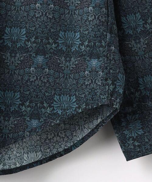 green label relaxing(グリーンレーベルリラクシング)の「William Morris ジャストルーズ レギュラーカラー シャツ(シャツ/ブラウス・メンズ・ライトブルー/ライトグレー/ネイビー・S/L/XL/M)」の16枚目の写真