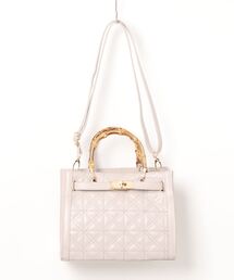 EDIT COLOGNE | キルティングバンブーミニバッグ(ショルダーバッグ)