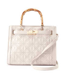 EDIT COLOGNE | キルティングバンブーミニバッグ(ショルダーバッグ)