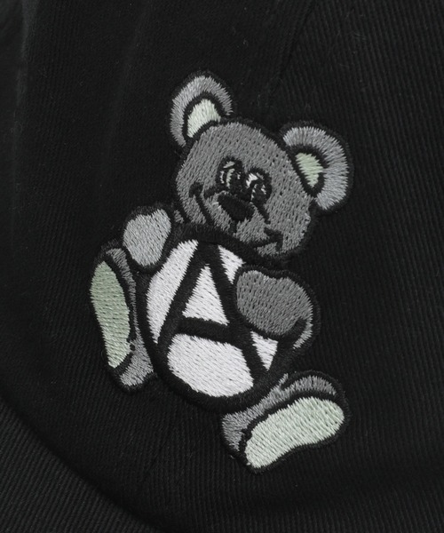 Candy Stripper（キャンディストリッパー）の「ANARCHY BEAR キャップ（キャップ・レディース・ブラック・FREE）」の4枚目の写真