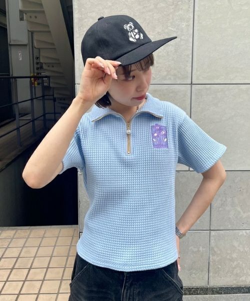 Candy Stripper（キャンディストリッパー）の「ANARCHY BEAR キャップ（キャップ・レディース・ブラック・FREE）」の11枚目の写真