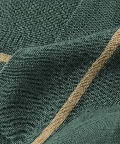 CHICSTOCKS（シックストックス）の「【CHICSTOCKS / シックストックス】LINE SOCKS（ソックス/靴下・メンズ・ダークブルー/ブラック/グレー/ホワイト×ホワイト/キャメル/ライトグレー/モスグリーン/オレンジ・FREE）」の9枚目の写真