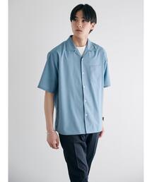 green label relaxing | TWウォッシャブルトロ オープンカラー シャツ-マシンウォッシャブル・防シワ・ストレッチ-(シャツ/ブラウス)
