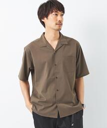 green label relaxing | TWウォッシャブルトロ オープンカラー シャツ-マシンウォッシャブル・防シワ・ストレッチ-(シャツ/ブラウス)