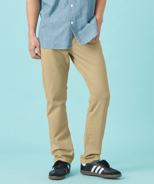 EDWIN(エドウィン)の「EDWIN エドウィン 【夏用】ジャージーズ COOL レギュラーストレート デニムパンツ ジーンズ ストレッチ 涼しい(デニムパンツ・メンズ・ライトインディゴブルー/ブルーグレー/インディゴブルー/グレー/ダークインディゴブルー/ベージュ/ネイビー/ブラック/ブルー系その他3/ブルー系その他2/ブルー系その他/ライトベージュ/チャコールグレー/カーキ/ベージュ系その他/ブルー・MEDIUM/LARGE/SMALL/X-SMALL/X-LARGE)」の7枚目の写真