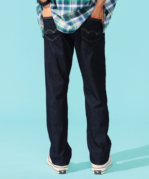 EDWIN(エドウィン)の「EDWIN エドウィン 【夏用】ジャージーズ COOL レギュラーストレート デニムパンツ ジーンズ ストレッチ 涼しい(デニムパンツ・メンズ・ライトインディゴブルー/ブルーグレー/インディゴブルー/グレー/ダークインディゴブルー/ベージュ/ネイビー/ブラック/ブルー系その他3/ブルー系その他2/ブルー系その他/ライトベージュ/チャコールグレー/カーキ/ベージュ系その他/ブルー・MEDIUM/LARGE/SMALL/X-SMALL/X-LARGE)」の19枚目の写真