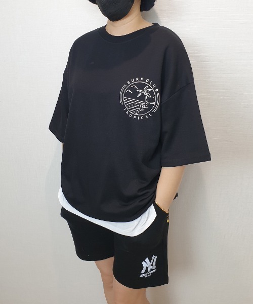 [RADINEO]★24SS★韓国人気★WHALE T-SHIRTS セール】韓国 ファッション ストリート ブランド RING WHALE TEE