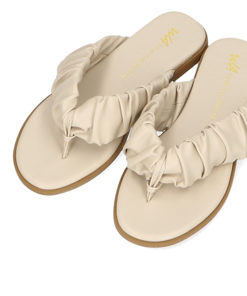 ■ギャザートングフラットサンダル/32213（サンダル）｜WA ORiental TRaffic（ダブルエーオリエンタルトラフィック）