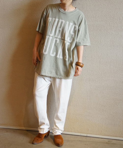JOURNAL STANDARD - 新品ジャーナルスタンダードラックス☆プリントT TURNS LUCKS（WHT) JOURNAL STANDARD LUXE（ジャーナルスタンダード ラックス）の