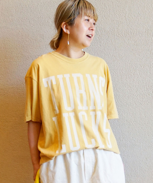 プリントT TURNS LUCKS（Tシャツ/カットソー）｜JOURNAL