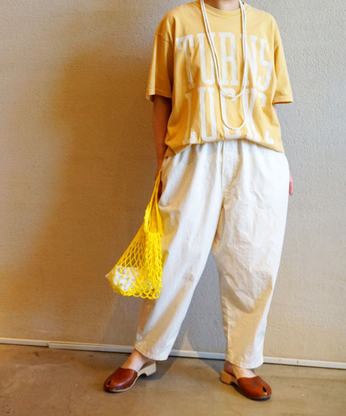 JOURNAL STANDARD LUXE プリントT（CREW） プリントT TURNS LUCKS（Tシャツ/カットソー）｜JOURNAL