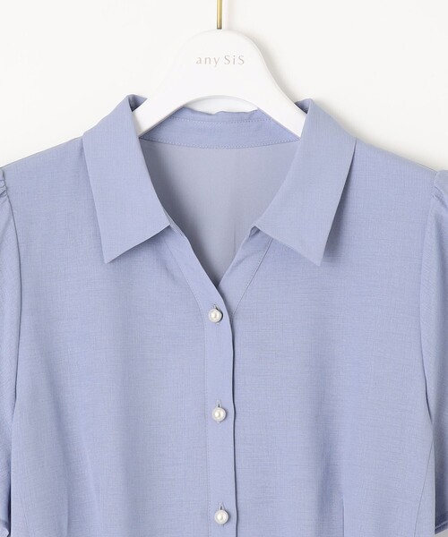 ANY SIS（エニィスィス）の「【洗える】ビューティフレアシャツ