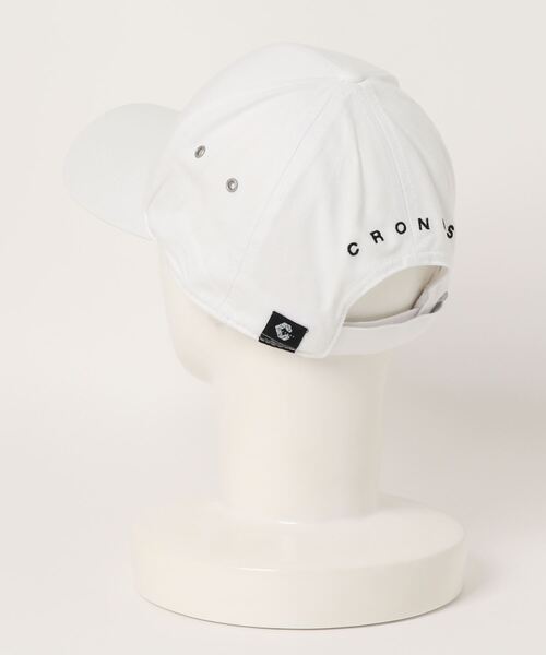 CRONOS(クロノス)の「CRONOS/クロノス/LOGO CAP(キャップ・メンズ・ホワイト・F)」の3枚目の写真