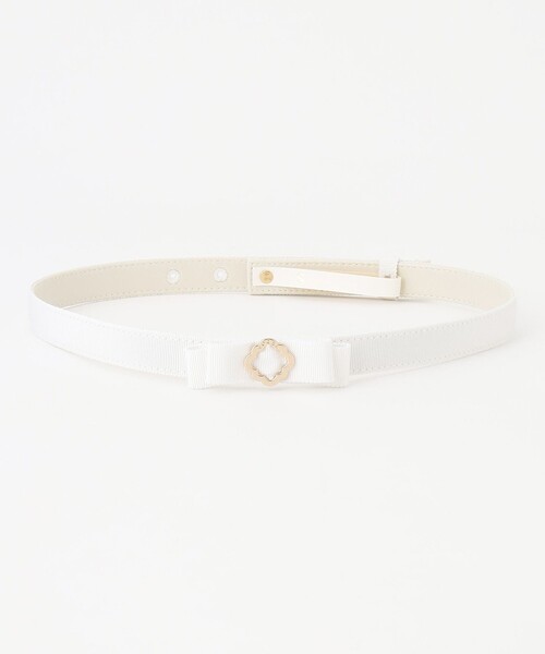 TOCCA トッカ 牛革ベルト CLOVER BUCKLE RIBBON BELT ベルト（ベルト）｜TOCCA（トッカ