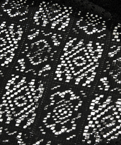 neos(ネオス)の「【neos -addictive design-】ルーズシルエット バロック レース オープンカラー シアー シャツ(シャツ/ブラウス・メンズ・ブラック/ホワイト・MEDIUM/LARGE/X-LARGE)」の19枚目の写真