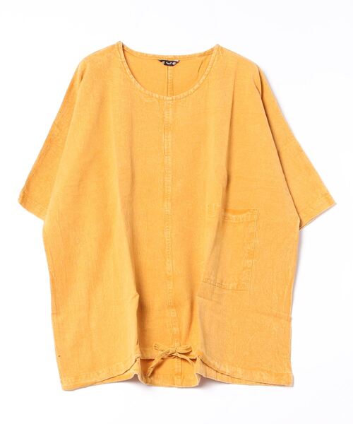 チャイハネ(チャイハネ)の「【チャイハネ】アシッド無地MEN'Sトップス(その他トップス・メンズ・マスタード/ブラック/グレー/ブルー・FREE)」の1枚目の写真