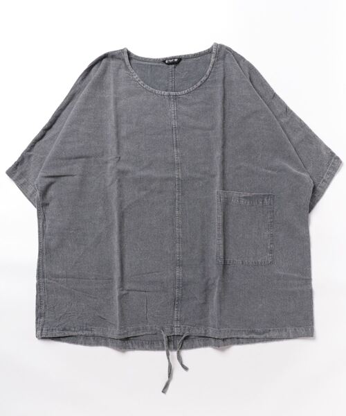 チャイハネ(チャイハネ)の「【チャイハネ】アシッド無地MEN'Sトップス(その他トップス・メンズ・マスタード/ブラック/グレー/ブルー・FREE)」の3枚目の写真