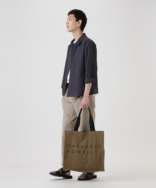 MARGARET HOWELL DRY COTTON CANVAS ネイビー DRY COTTON CANVAS | MARGARET HOWELL（マーガレット・ハウエル
